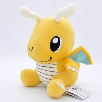 16 cm Pokemon Mali Q verzija Dragonite Sjedi Plišani Lutka Slatka Crtani Pliš Igračku Dječji Dar