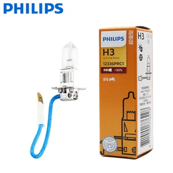 Philips 12V H3 55W PK22s Premium Vision maglenka Auto Originalni Standardna Halogena žarulja Pravi lampa ECE Approve 12336PRC1, 1x