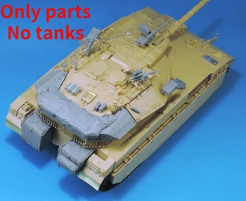 Set za montažu modela lutke od smole u mjerilu 1:35, baci pod pritiskom, Izrael Меркава 2D, Dogovor za modifikaciju glavni borbeni tenk (bez jetkanja)