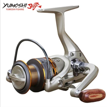 Yumoshi DX 1000-7000 13BB 5,5:1 Riblja Spool Kotač Metalni Kolut Spinning Ribolov Zavojnice Lider prodaje Ribarske alate Za Ribolov