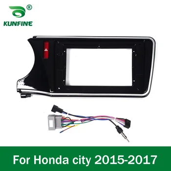 Car GPS-Uređaj Stereo Za Honda city 2014-2018 Radio Fascije Ploču Okvir Pogodan 2Din 10 inča Crtica zaslon glavnog uređaja