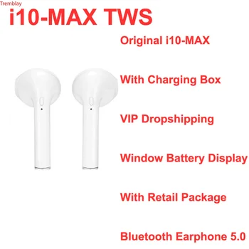 I10 MAX TWS Slušalice su Bežične Bluetooth Slušalice Sportske Slušalice Slušalice sa Mikrofonom Stalak Box za iPhone Huawei Xiaomi