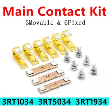 Kit osnovni kontakt za 3RT1034 3RT5034 3RT1934-6A Pokretnih i nepokretnih kontakata Komplet za zamjenu контактора ac 3RT1034-1A 1B Rezervni Dijelovi