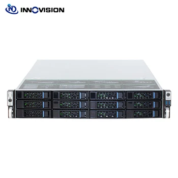 Optimizirana server telo hot plug 2u 12 odjeljaka L = 650 mm, ogroman šasija s priključkom na mrežu объединительной ploče za cloud /NVR/NAS/IPFS
