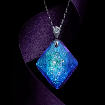 Crystal kamen dijamant Ogrlice ženski privjesci za izradu nakita Pribor za Izradu Kristala Ovjes Sjajne Staklene Ukrasne Kristali