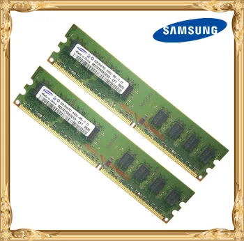 Samsung Igra memorije 4 GB ili 2x2 GB 800 Mhz PC2-6400U DDR2 PC RAM 800 6400 4G 240-pin Besplatna dostava