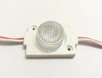 100pc DC12V odašiljač Vodootporna led Modul s инжекционным objektiv (1LED, bijela, 1,5 W) za dip лайтбокса visoke svjetline