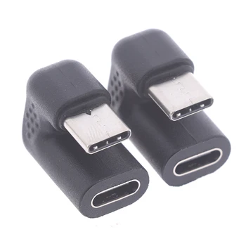 1PC 180 Stupnjeva Pravokutni USB 3.1 Tip C Za muškarce i Žene USB-C Adapter je Pretvarač