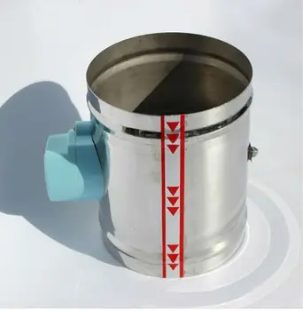 Ventil ventil nehrđajućeg čelika 100MM električni, tip antena gas 220ВАК hermetičan, 4