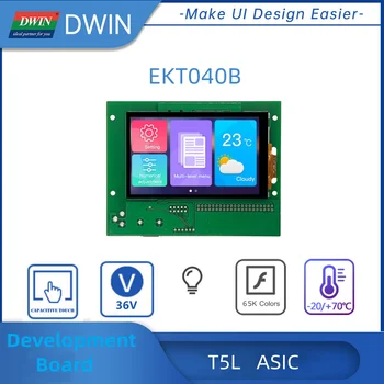 DWIN 4 Inča 800*480 Procjena funkcije Kapaciteta Touchpad IPS LCD za Upravljanje Naknada 262K Boja EKT040B