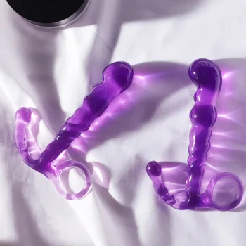 Ženski analni seks-igračke Analni seks gay Masaža Prostate Glatka silikonska dupe, ali možete umetnuti par seks-igračaka