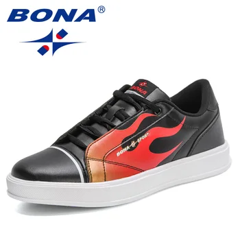 BONA/Novost 2022 godine; Design klasična Casual cipele; Muška Udoban Prozračna Cipele Za opuštanje; otporan na habanje Tenisice čipka-up ; Cipele