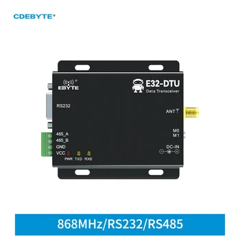 Lora RS232 RS485 Bežični Digitalni radio 868 Mhz 915 Mhz 20 dbm Domet od 3 km CDEBYTE E32-DTU (900L20)–V8 IoT Bežični primopredajnik