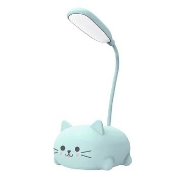 Mini Mačka USB Lampa Led Lampe za čitanje Za Djecu Punjiva Lampe za Noćni Lampe Briga Za vaše Oči svjetla Za Čitanje Za Djecu Djeca