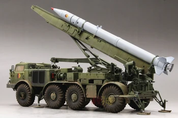 Vojna montaža Kola Model Spremnika 1:35 Rusija Žaba 7 Taktički raketni strojeva