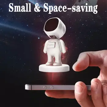 Astronaut Oblik 360 Rotacija Magnetski Dizajnerski Držač Za Automobil Stolni Lijeni Auto Mobilni Telefon Podrška Nosač Za U6y1