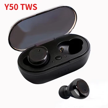 5/10 kom. Y50 TWS Veleprodaja Bežična Bluetooth Slušalica Igre Igrači Slušalice Blutooth Hi-Fi Slušalice za Telefon Handfree