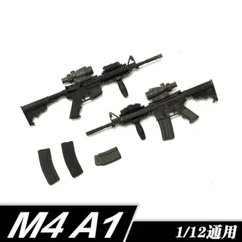 1/12 Skala Vojnici Igračke, Pribor M4A1 Model za 6 