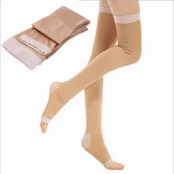Nove Profesionalne Medicinske Kompresije Čarapa 420D za Žene, Антиварикозная Likra, Opuštajuće Odjeća za Spavanje, Spaljivanje Masti