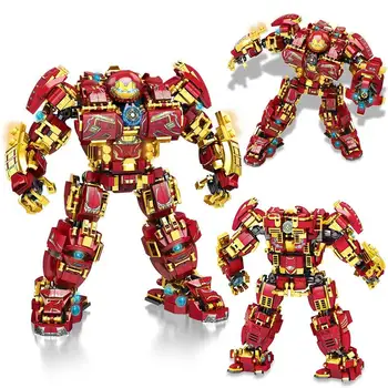 Marvel Novi Grad Rat Super Oklop Robota Gradivni Blokovi Vojni Ratnik Anime Lik Oružje Cigle Igračke Osobe Za Djecu