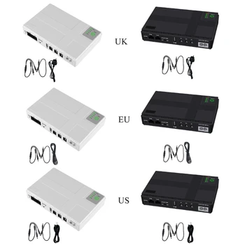 8800/10400 mah Mini UPS 5 9 12 U Pričuvna Baterija Prijenosni Izvor Besprekidnog Napajanja za Wi-Fi Router Sigurnosne Kamere