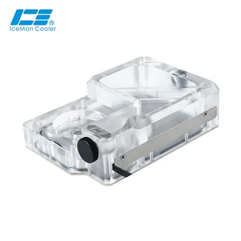 IceManCooler Ncase M1 V4 V5 V6 Profesionalno se Koristi rezervoar DDC ARGB Transparentno, Podržava matične ploče AURA, volumen 145 ml