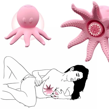 Ženski Slatka Hobotnica Bradavice Dojilja Vibrator Seks-Igračke Za Odrasle G-Spot Bradavice Stimulator Klitorisa Masturbator Pribor Za Odrasle, Dućan