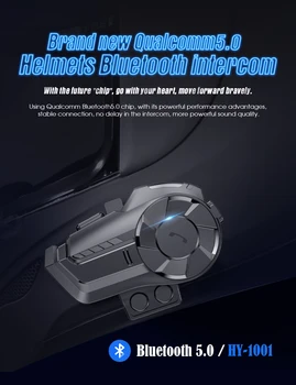 Novi 800 M 2 Osobe Interfon Motocikl FM Radio Bluetooth 5,0 Bežični Vodootporan smanjenje Buke Motora Kaciga Slušalice