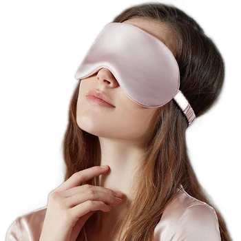 Glatka 100% Prirodna Svilene Maska Za Spavanje Elastične Sjenilo Na Cestama, Povez Za Oči, Prozračni Odmor Povez Za Oči, Noćni Maska Za Spavanje