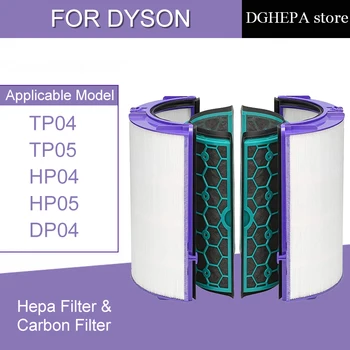 Za Dyson TP04 TP05 HP04 HP05 DP04 Uložak Pročišćivač Zraka Hepa Filter Set Za Čišćenje Kuće Svježeg zraka