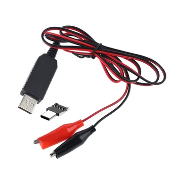 2 u 1 Tip C USB do 1,5 3 4,5 6 Na Kabel za Napajanje AA AAA C D Veličina Baterija Элиминатор za Pluća Igračaka Prijenosni prijenosni radio Svijeće C7AB