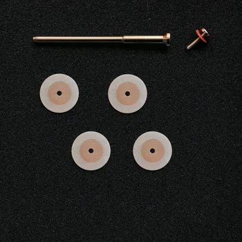 4 kom. Stomatološki ultra-tanki 13 mm/0,15 mm Obostrano Dijamantni Rezni Disk za odvajanje poliranje keramičke krunice ili žad