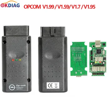 Opcom V1.70 V1.95 Ažuriranje Firmware Opcom V1.59 V1.99 CAN BUS Za Auto-Dijagnostički Skener Opel OBD2 s PIC18F458 Topla Rasprodaja