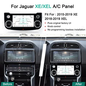 LCD Zaslon za kontrolu Klime Ploča Ac Klima-uređaj Olovke za Kontrolu Temperature Za Jaguar XE/XEL/XF/XFL/XJ/XJL/XJR/F-Pace
