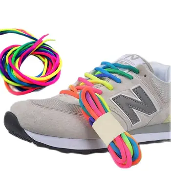 1 par Trendy bojama duge vezice za cipele, boji Vezice za cipele, Холщовые Sportske Šarene Vezice za cipele, Sportske Vezice za tenisice, Cipele 100 cm/120 cm