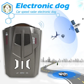 Engleski Ruski Ljudski Glas Automatsko Upozorenje O Brzini V9 2020 GPS Auto Антирадары Policija Brzina Vozila Антирадар Detektor