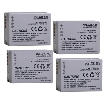 Baterija NB-10L za digitalne fotoaparate Canon NB 10L, CB-2LC i Canon PowerShot G1 X, G15, g16 kartice; SX40 HS, SX50 HS, HS SX60