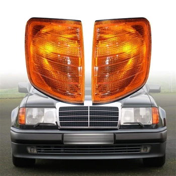 2 kom. Auto-Prednji Kutna Lampa skrenite signali Za Mercedes-Benz E-Class W124 E300 1985-1995