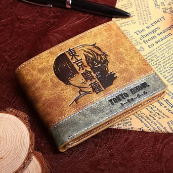 Novčanik od umjetne kože s po cijeloj površini japanske Anime Tokyo Гуль Канеки Ken