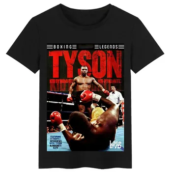 Mike Tyson Održava Individualne Majicu Navijača Boks, Хлопковую Majicu Unisex s Okruglog izreza i Kratkih Rukava, Novi Veličine S-3XL
