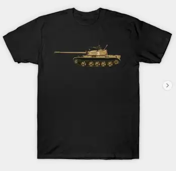 Muška majica s Osnovnih borbenih tenkova Ruske Vojske T55 za ljubitelje borilačkih tenkova Crvene Armije SSSR-a nakon Drugog Svjetskog rata