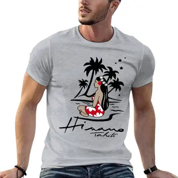 Хинано Tahiti Logo Негабаритная Majica Sa Po Cijeloj Površini Muška Odjeća Kratkih Rukava Uličnu Odjeću Veličine Majice T-Shirt