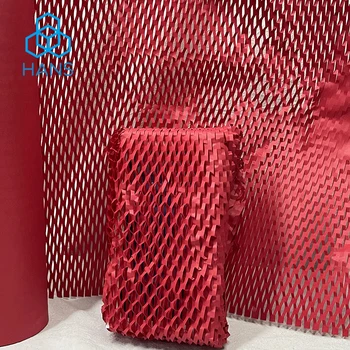 Vrući Najprodavaniji Crvene Boje 38 cm * 50 m Za Poklon Pakiranje Alternativa za Plastične Ambalaže Oblozi Roll Mobilne Papira