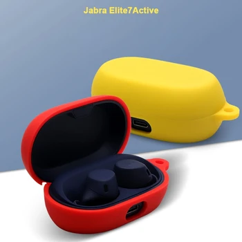Šok-dokaz torbica je Pogodna za Jabra Elite 7 Active Vodootporna Zaštitna torbica za slušalice Zaštita slušalice Нескользящий rukav