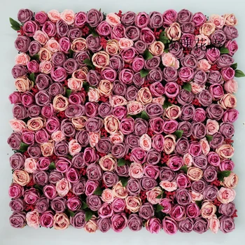 Puni Pink Umjetni Cvijet Zidni Dekor 24 