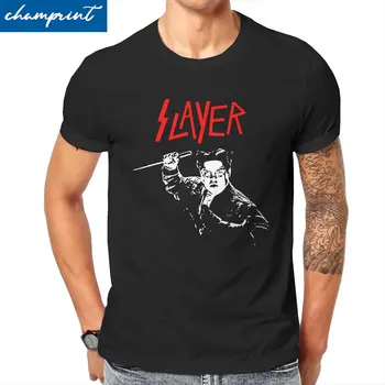 Majice Slayer Za muškarce, ono Što mi radimo u hladovini, Novo, Majice od 100% pamuka, majice s Okruglog izreza i Kratkih Rukava, Jedinstvena Odijevanje