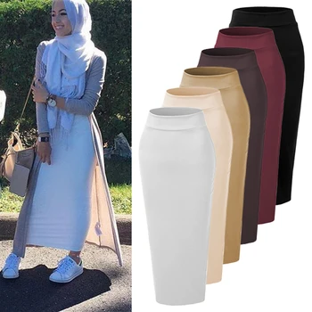 Vestidos Faldas Mujer Abaja Dubai Kaftan Muslimansko Dugo Maksi Haljini S Maxi Suknje, Ženske Turske Islamske Suknje Odjeća, Ogrtač Dug