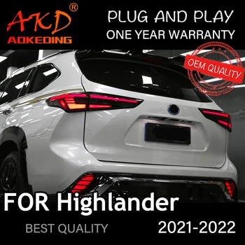 Stražnje svjetlo Za Toyota Highlander 2021-2022 auto roba dugo svjetlo Hella Led Svjetla, Auto Oprema Stražnja Svjetla