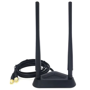 Topla 2,4 g/5 G Двухчастотный Produžni kabel Antena za Wifi Router Wireless Mrežna Kartica 8 db Sma Antena Magnetska s usisne Baza