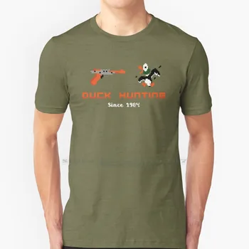 T-shirt Nes Duck Hunting od 100% Čistog Pamuka Nes Nintendo Nintendo Entertainment System Patka Lov Олдскульное Klasicni